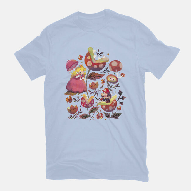 The Princess And The Plumber-Unisex-Basic-Tee-Gemma Roman