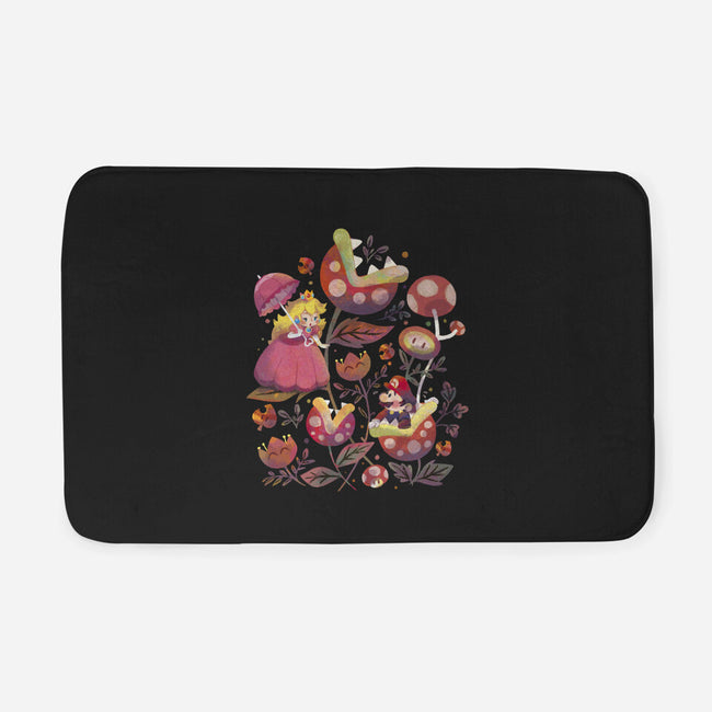 The Princess And The Plumber-None-Memory Foam-Bath Mat-Gemma Roman