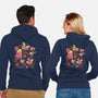 The Princess And The Plumber-Unisex-Zip-Up-Sweatshirt-Gemma Roman