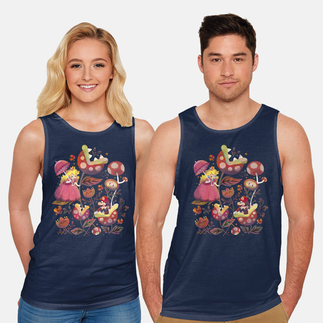 The Princess And The Plumber-Unisex-Basic-Tank-Gemma Roman