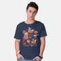 The Princess And The Plumber-Mens-Basic-Tee-Gemma Roman