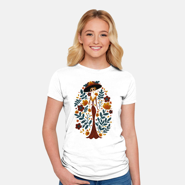 Catrina-Womens-Fitted-Tee-Gemma Roman