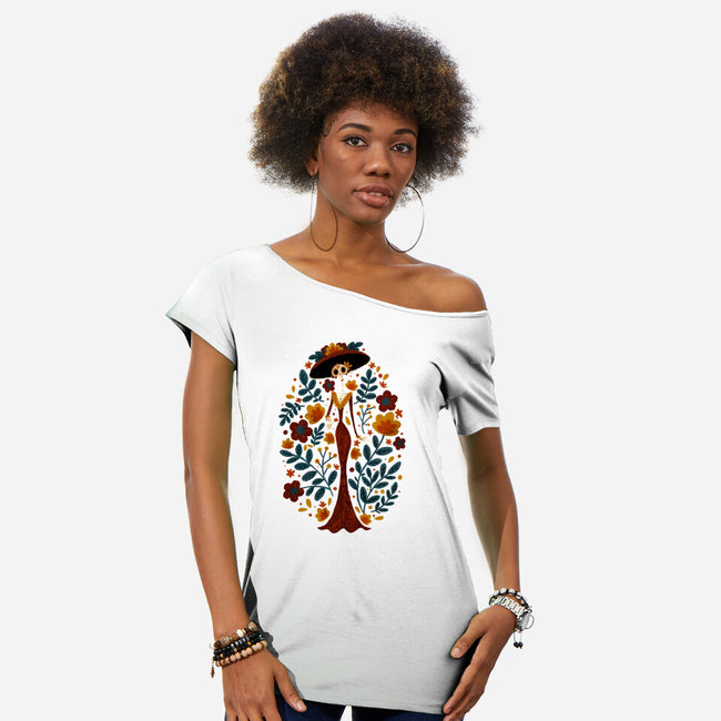 Catrina-Womens-Off Shoulder-Tee-Gemma Roman