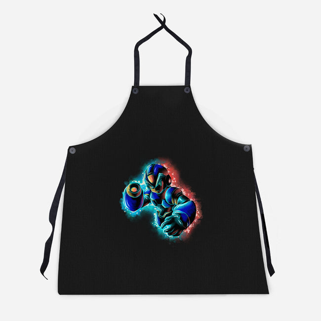 Mega Neon-Unisex-Kitchen-Apron-nickzzarto