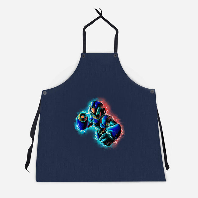 Mega Neon-Unisex-Kitchen-Apron-nickzzarto