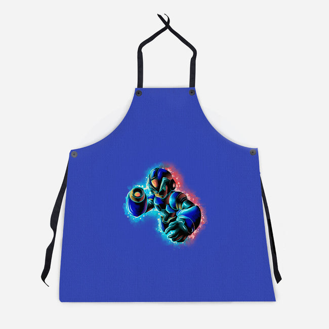 Mega Neon-Unisex-Kitchen-Apron-nickzzarto