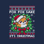 For Fox Sake It's Christmas-Cat-Basic-Pet Tank-NemiMakeit