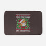 For Fox Sake It's Christmas-None-Memory Foam-Bath Mat-NemiMakeit