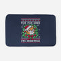 For Fox Sake It's Christmas-None-Memory Foam-Bath Mat-NemiMakeit