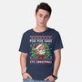 For Fox Sake It's Christmas-Mens-Basic-Tee-NemiMakeit