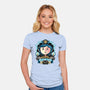 Welcome Home Coraline-Womens-Fitted-Tee-momma_gorilla