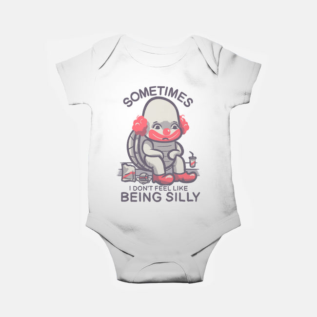 Silly Turtle-Baby-Basic-Onesie-Aarons Art Room