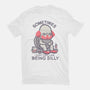 Silly Turtle-Mens-Basic-Tee-Aarons Art Room