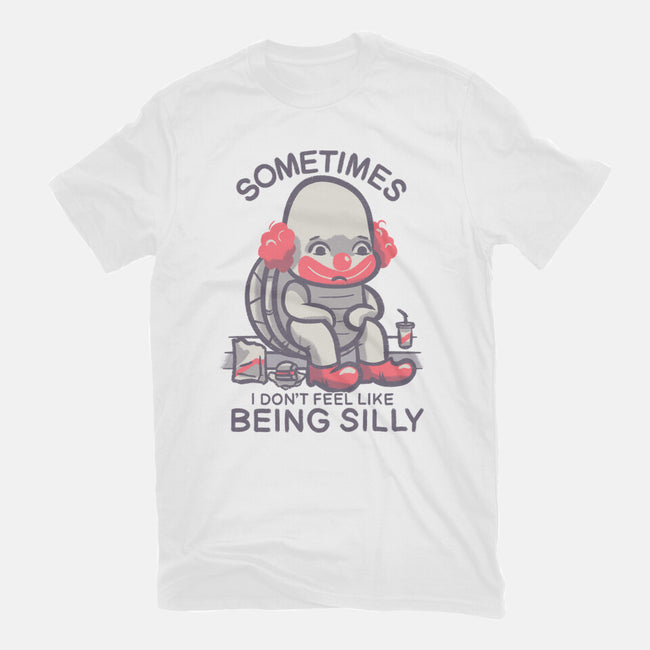 Silly Turtle-Womens-Basic-Tee-Aarons Art Room