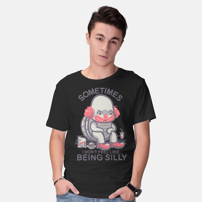 Silly Turtle-Mens-Basic-Tee-Aarons Art Room