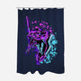 One Mecha-None-Polyester-Shower Curtain-nickzzarto