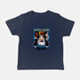 Santa Alone-Baby-Basic-Tee-daobiwan