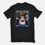 Santa Alone-Womens-Fitted-Tee-daobiwan
