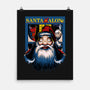 Santa Alone-None-Matte-Poster-daobiwan