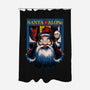 Santa Alone-None-Polyester-Shower Curtain-daobiwan