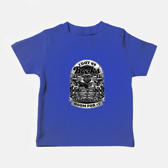 Cat Witch Books-Baby-Basic-Tee-Studio Mootant