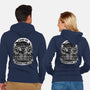 Cat Witch Books-Unisex-Zip-Up-Sweatshirt-Studio Mootant