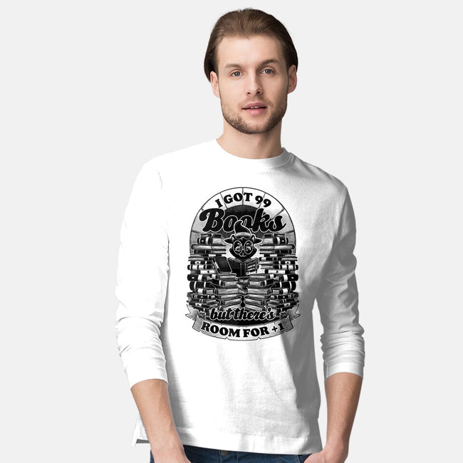 Cat Witch Books-Mens-Long Sleeved-Tee-Studio Mootant