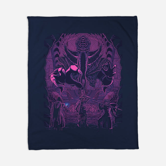 The Mindflayer's Den-None-Fleece-Blanket-JCMaziu