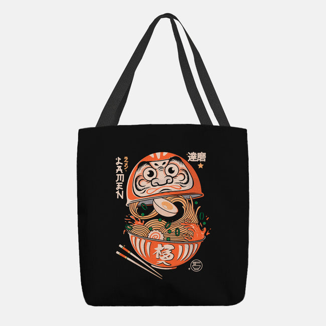 Daruma Noodles-None-Basic Tote-Bag-Eoli Studio