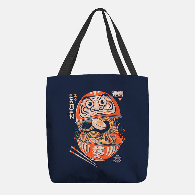 Daruma Noodles-None-Basic Tote-Bag-Eoli Studio