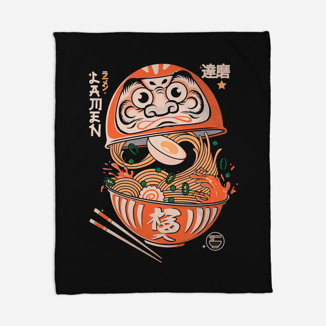 Daruma Noodles-None-Fleece-Blanket-Eoli Studio