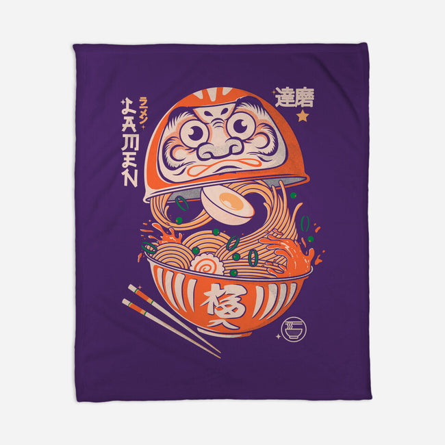 Daruma Noodles-None-Fleece-Blanket-Eoli Studio