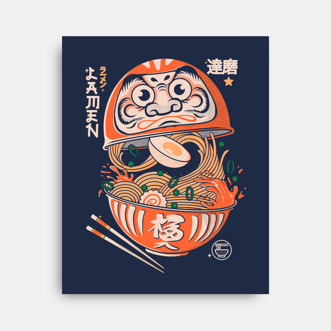 Daruma Noodles-None-Stretched-Canvas-Eoli Studio