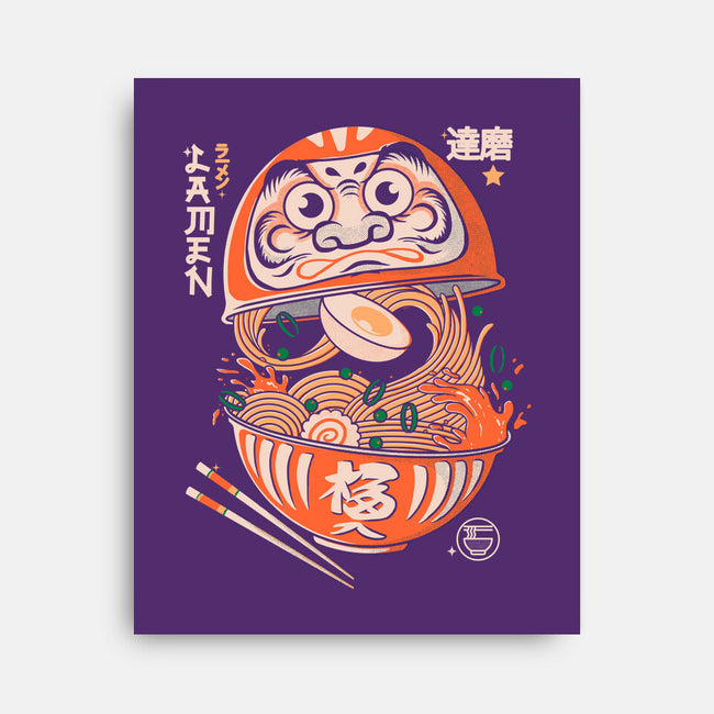 Daruma Noodles-None-Stretched-Canvas-Eoli Studio