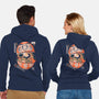 Daruma Noodles-Unisex-Zip-Up-Sweatshirt-Eoli Studio