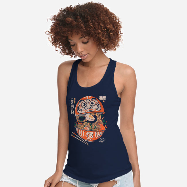 Daruma Noodles-Womens-Racerback-Tank-Eoli Studio