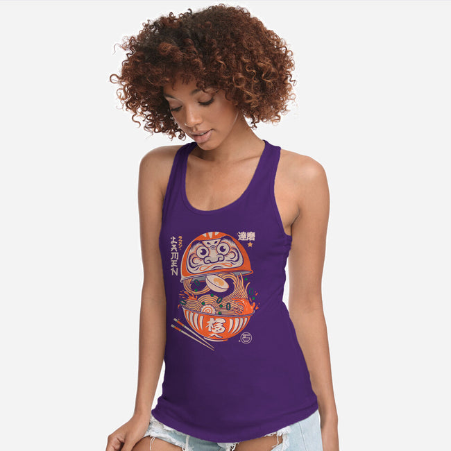 Daruma Noodles-Womens-Racerback-Tank-Eoli Studio