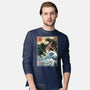 Monster King Vs Great Old One-Mens-Long Sleeved-Tee-DrMonekers