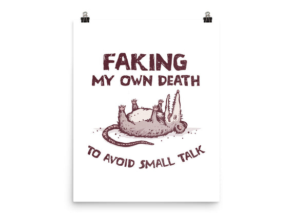 Faking My Own Death