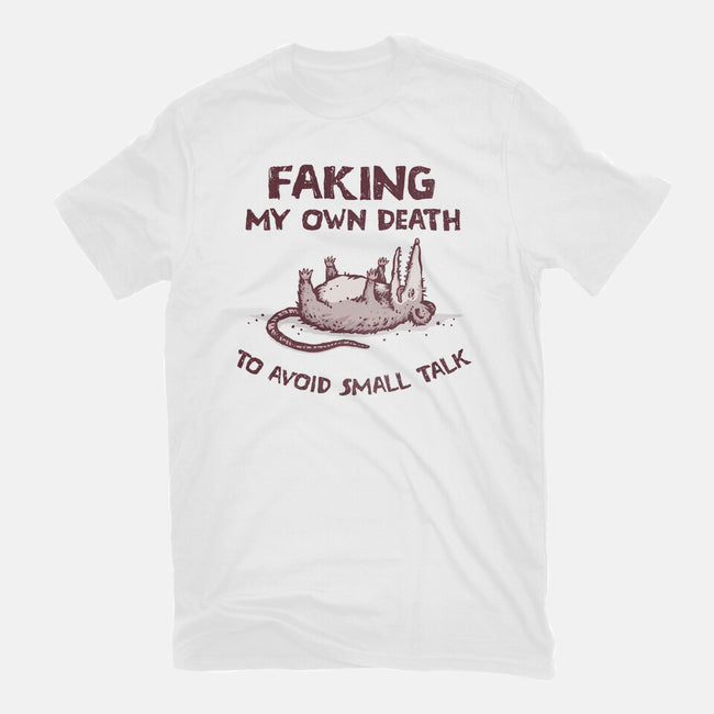 Faking My Own Death-Mens-Heavyweight-Tee-kg07