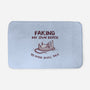 Faking My Own Death-None-Memory Foam-Bath Mat-kg07