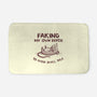 Faking My Own Death-None-Memory Foam-Bath Mat-kg07