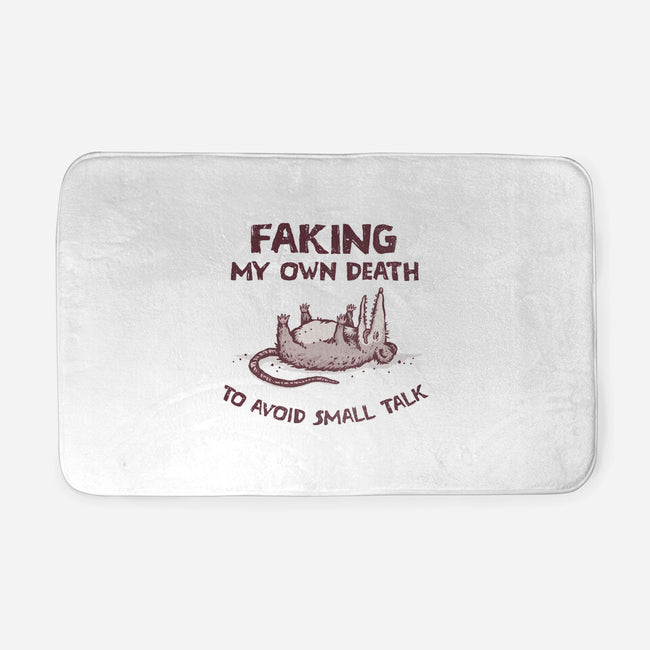 Faking My Own Death-None-Memory Foam-Bath Mat-kg07