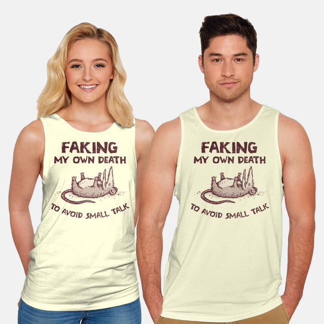 Faking My Own Death-Unisex-Basic-Tank-kg07