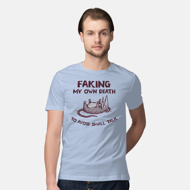 Faking My Own Death-Mens-Premium-Tee-kg07