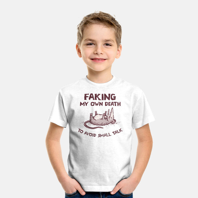 Faking My Own Death-Youth-Basic-Tee-kg07