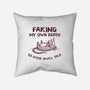 Faking My Own Death-None-Removable Cover-Throw Pillow-kg07