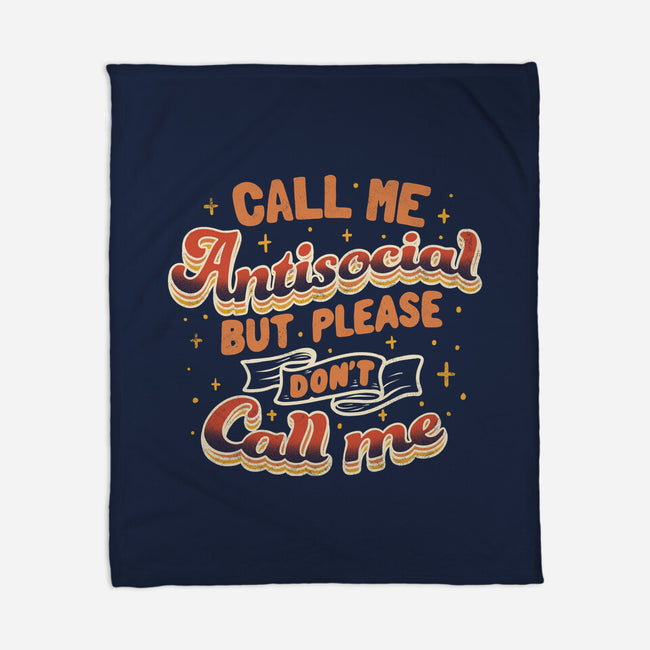 Please Don't Call Me-None-Fleece-Blanket-tobefonseca