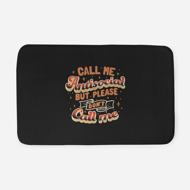 Please Don't Call Me-None-Memory Foam-Bath Mat-tobefonseca