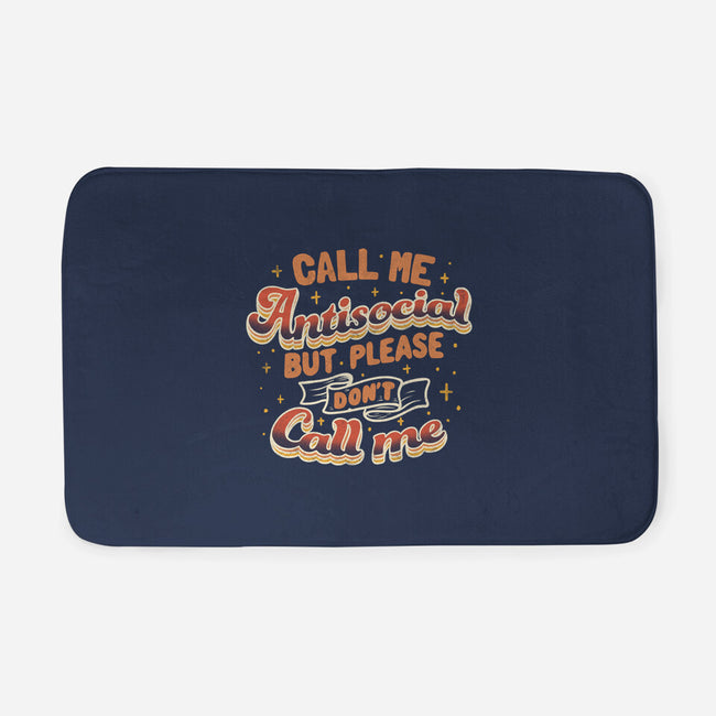 Please Don't Call Me-None-Memory Foam-Bath Mat-tobefonseca